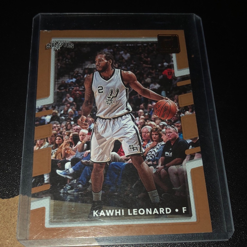 Kawhi Leonard Spurs Basketball Card